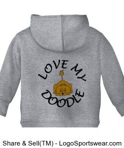 Port & Company Infant Core Fleece Full Zip Hooded Sweatshirt Design Zoom
